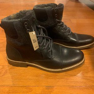 Bullboxer Lace-Up Black Boot M 9